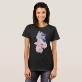 白いベタ Tシャツ (正面フル)