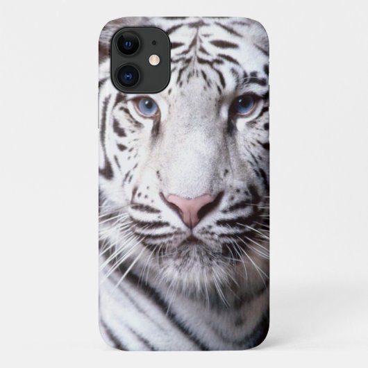 白いベンガルトラの写真撮影 Case-Mate iPhoneケース (裏面)