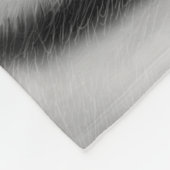 白いベンガルトラの青い目のフリースブランケット フリースブランケット (角)