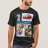 白いベースのTシャツで写真をアップロード Tシャツ (正面)