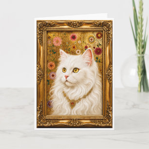 白いペルシャ猫 (The Gilded Princess) カード