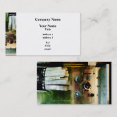 白いホースとノズル 名刺 (正面/裏面)