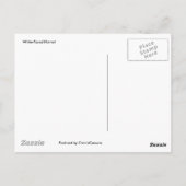 白いホーネットはがき ポストカード (裏面)