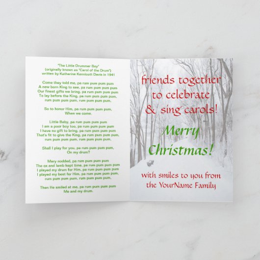 白いボクサーの休日 シーズンカード (内部)