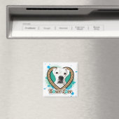 白いボクサー、愛を様式化 マグネット (インサイチュ (食洗機))