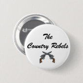 白いボタン 缶バッジ (正面&裏面)