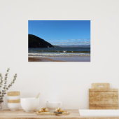 白いポイントビーチ ポスター (キッチン)