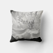 白いポピー写真 クッション (裏面)