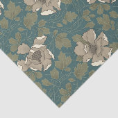 白いマグノリアのティッシュペーパー 薄葉紙 (詳細)