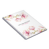 白いマグノリアの花 ノートブック (右側)