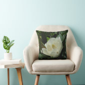 白いマグノリア クッション (椅子)