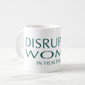 白いマグ コーヒーマグカップ (正面左)