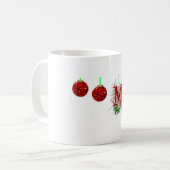 白いマグ コーヒーマグカップ (正面左)