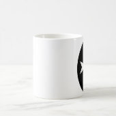 白いマルタ十字 コーヒーマグカップ (中央)