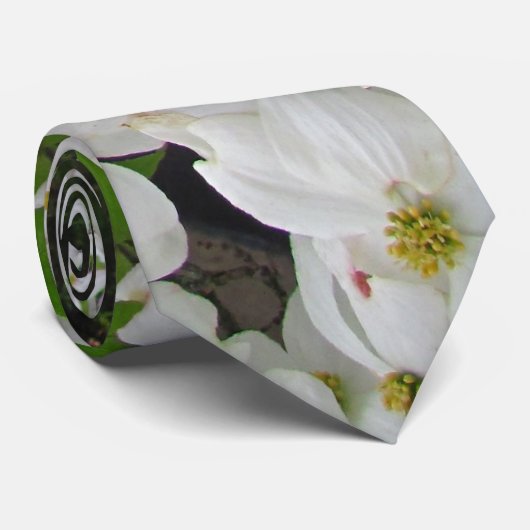 白いミズキの~のタイ ネクタイ (ロール)
