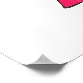 白いミランダ ポスター (角)