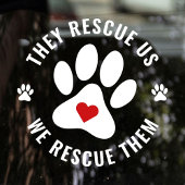 白いモダンポープリント赤いハートペットラバー ウィンドウサイン