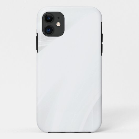 白いモダン大理石のケースメイトに輝くタフなリンゴ Case-Mate iPhoneケース (裏面)