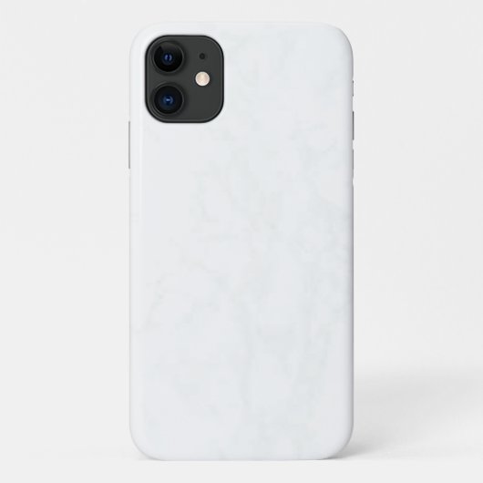 白いモダン大理石のケースメイトをそこに輝かす Case-Mate iPhoneケース (裏面)