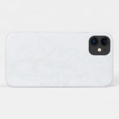 白いモダン大理石のケースメイトをそこに輝かす Case-Mate iPhoneケース (裏面(横))