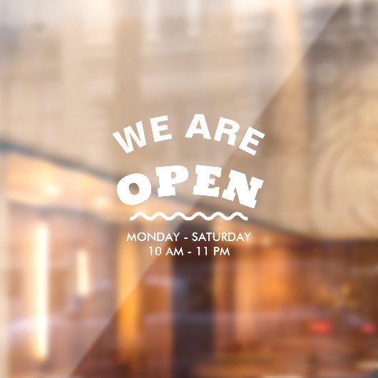 白いモダン我々は開いているウィンドウにしがみつく ウィンドウサイン (シート2)