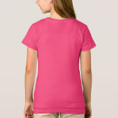 白いユニコーン及び"私を育てて信じて下さいユニコーンで" Tシャツ (裏面)