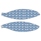 白いユニーク葉 バスケットボール (パネル)