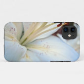 白いユリかわいらしリ Case-Mate iPhoneケース (裏面(横))