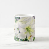 白いユリ2008年 コーヒーマグカップ (中央)
