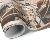 白いヨットオンベイ ラッピングペーパー (ロールコーナー)