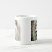 白いライオン コーヒーマグカップ (中央)