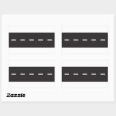 白いライン ステッカー (シート)