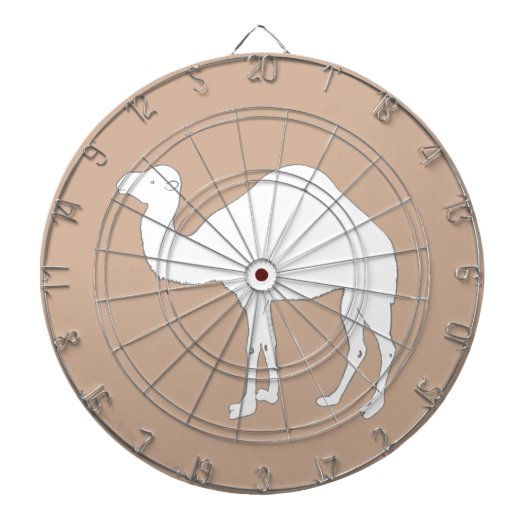 白いラクダ ダーツボード (正面)