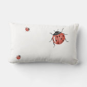 白いラディバグ ランバークッション (裏面)