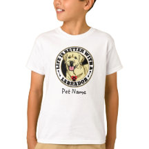 白いラブラドールパーソナライズされたの生活が良い