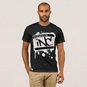 白いラベル Tシャツ (正面フル)