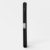 白いリボンの弓iphoneの箱(グラフィック)との黒 Case-Mate iPhoneケース (裏面/左)