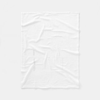 白いリボンの肺がん撲滅Tシャツ フリースブランケット