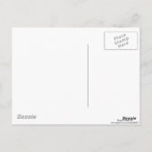 白いリリー ポストカード (裏面)