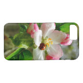 白いリンゴの花の可愛いラディバグ Case-Mate iPhoneケース (裏面(横))