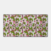 白いリンゴの花 デスクマット (正面)