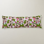 白いリンゴの花 ボディピロー (裏面)