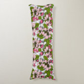 白いリンゴの花 ボディピロー (正面縦)