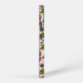 白いリンゴの花 SAMSUNG GALAXYケース (右側面)