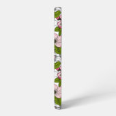 白いリンゴの花 SAMSUNG GALAXYケース (左側面)