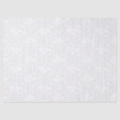 白いレースのエンボスの一見のティッシュペーパーの白 薄葉紙 (正面)