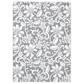 白いレース1 クリップボード (裏面)