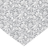 白いレース1 ショートテーブルランナー (コーナー)