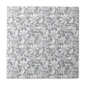 白いレース1 タイル (正面)