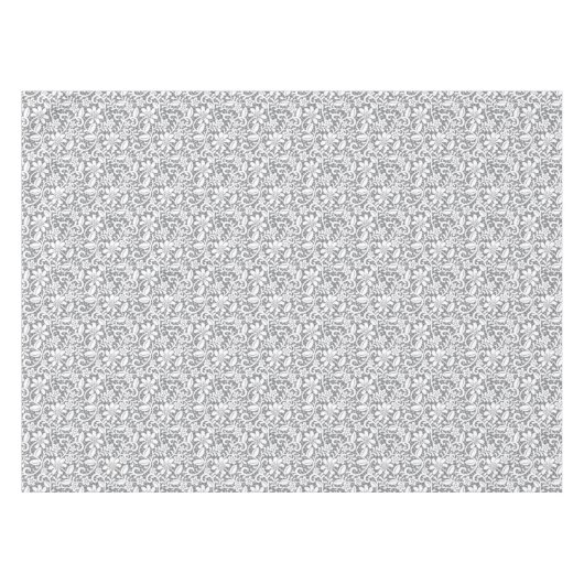 白いレース1 テーブルクロス (正面(横))